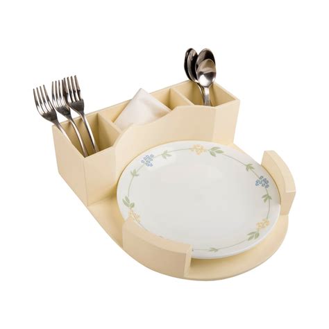 A Tiny Mistake Cream Wooden Finish Buffet Organiser, Organise your pla