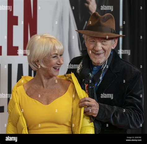 (11/6/2019) Dame Helen Mirren and Sir Ian McKellen attend The Good Liar ...