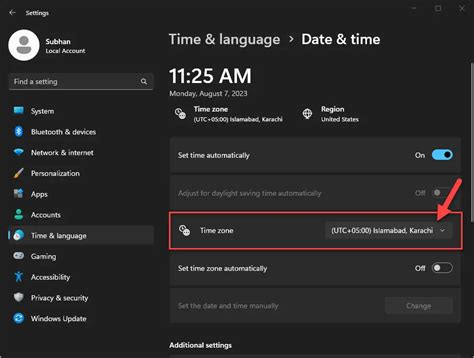Image result for Set a Time Zone Automatically