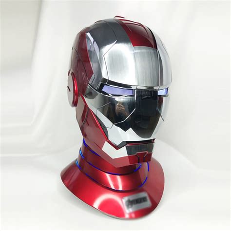 Wxhjm 1 1 Armor Iron Man Helmet Mk5 Electric Opening | Desertcart INDIA