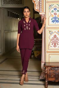 DISHWA FASHION Tunic Pant Co-ords Set Price in India - Buy DISHWA ...