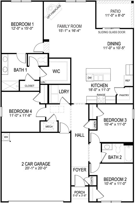 Floor Plan in Best Farms | Maryville, TN | D.R. Horton