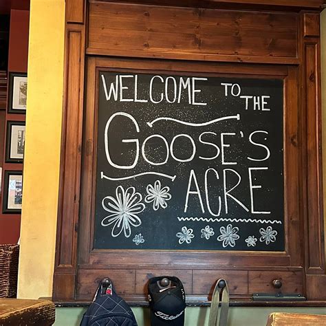 THE GOOSE'S ACRE, Woodlands - Menu, Prices & Restaurant Reviews ...