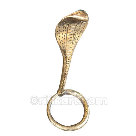 Brass Snake Idol for Shivling.Lord Vasuki Snake Idol-Ritikart.