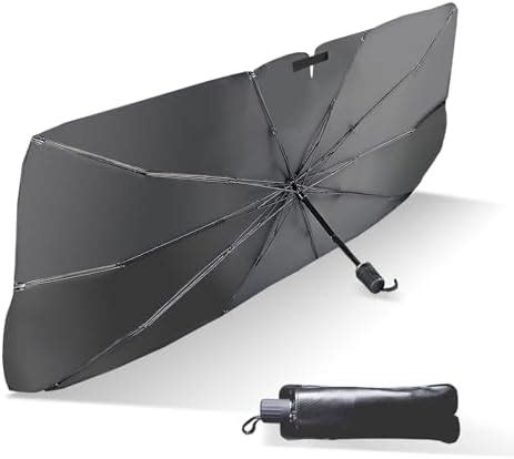 UN1QUE Car Windshield Sun Shade Protector, 3 Layers UV Block & Heat ...