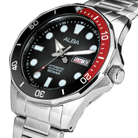 AL4539X1 Grey-Black Gradation Dial Automatic Watch – ALBA WATCHES INDIA