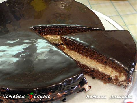 Шоколадный торт с лимонным кремом из манки рецепт. Рецепты с пошаговыми ...