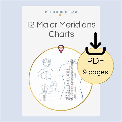 Acupuncture Meridians Chart Pdf at Blanca Jang blog
