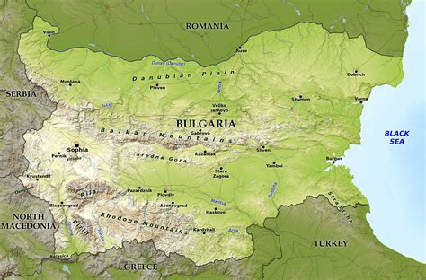 Blue Green Atlas - The Geography of Bulgaria