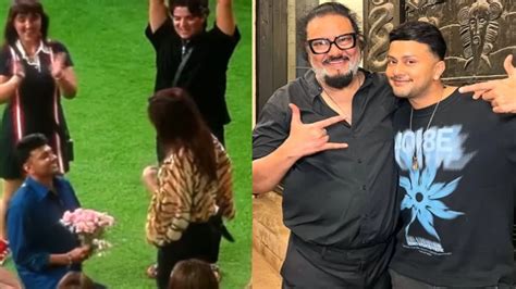 Bigg Boss 19 star Awez Darbar finally proposes to Nagma Mirajkar ...