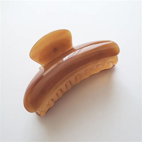 【MACHETE】Grande Heirloom Claw in Cognac インポート アメリカ マシェーテ アセテート ヘアクリップ ...