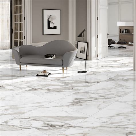 Calacatta Gold Marble Effect Porcelain Wall Floor Tile at Joann ...