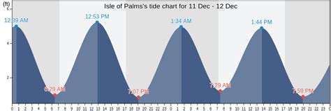 Isle of Palms, SC Tide Charts, High & Low Tide Table, Fishing Times | US