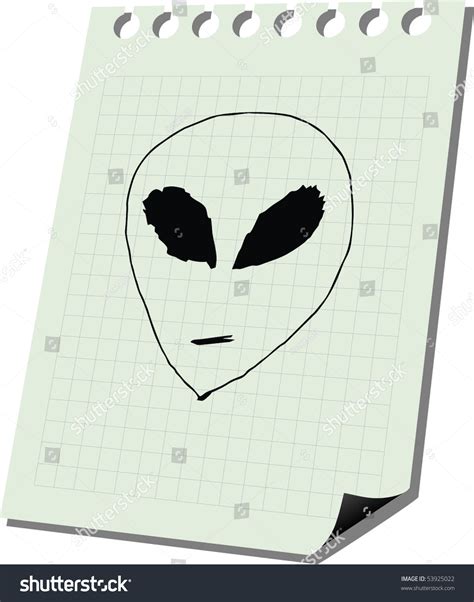 Alien Drawing On Scratch Paper 的图像结果