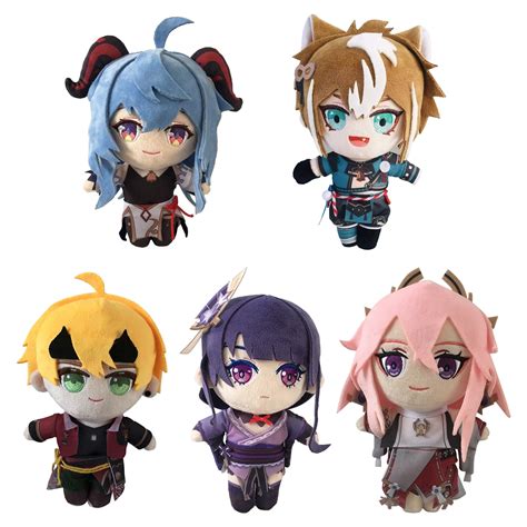 Buy SOSPIRO 7.8inch Genshin Impact Plush Plushie Toy Doll Collectible ...