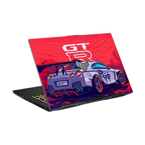 Nissan GTR Racing Edition Asus TUF Gaming F17 FX707Z 3D Laptop Skin