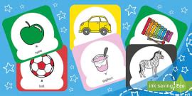 Baby First Words Printable Cards - EYLF - Parents