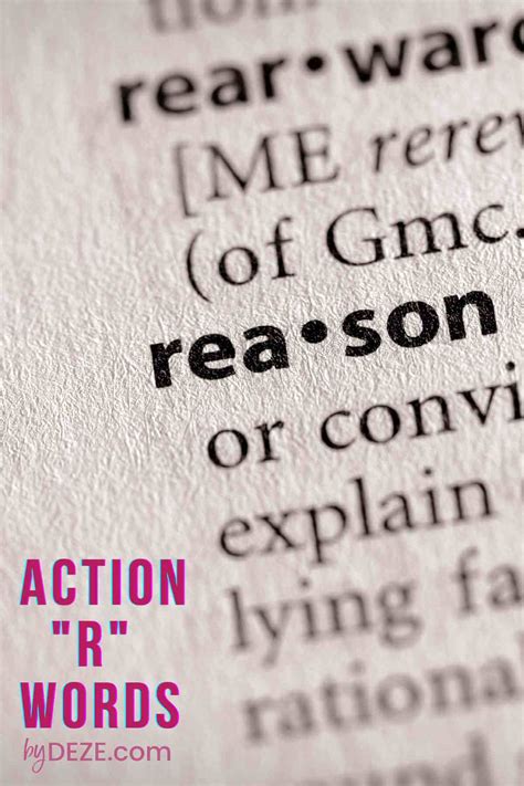 605 Positive Words That Start With R - byDeze