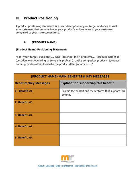 Image result for How to Write a Positioning Statement