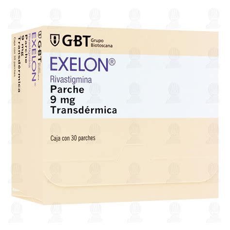 Exelon 9 mg, 30 Parches.