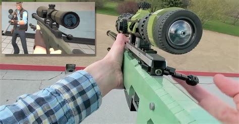 Check out this full-sized Lego model of Team Fortress 2/Counter Strike ...