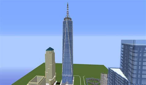 Image result for One World Trade Center Minecraft Tutorial