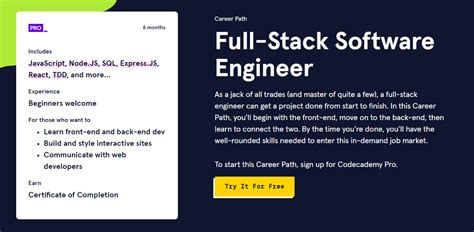 Codecademy Full-Stack Engineer 的图像结果