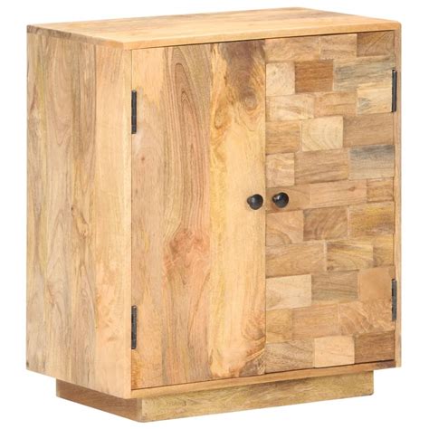 Loon Peak® Sideboard 23.6" x 13.8" x 27.6" Solid Mango Wood | Wayfair