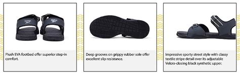 Reebok Men's Flex Connect Heritage Navy-Vector Sandal (EX4023) : Amazon ...