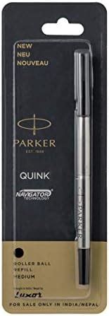 Parker Quink Roller Ball Pen Refill, Black : Amazon.in: Office Products