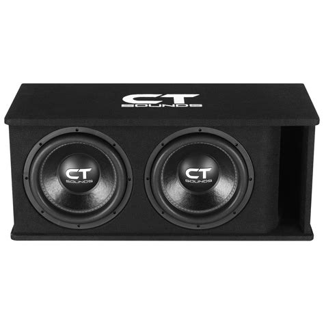 TROPO-2X12D4 - Dual 12" 2600W Loaded Sub Box