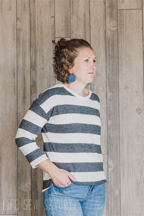 Sewing Patterns Womens Summer Tops - Sweaters - Life Sew Savory