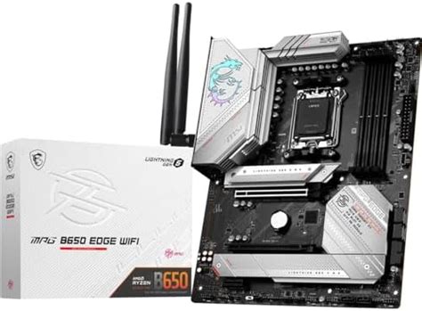 Amazon.in: Buy MSI MPG B650 Edge WiFi AMD AM5 ATX Motherboard, 4X DDR5 ...