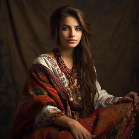 Image result for Green Long Patterned Rectangular Shawl