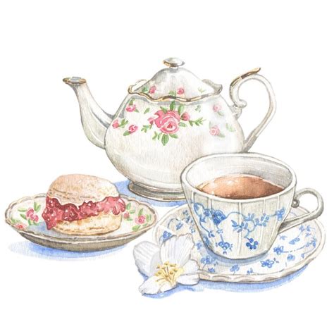 Instagram photo by ปุยไฝไดอารี • Jul 18, 2016 at 10:09am UTC | Tea illustration, Tea art, Tea ...