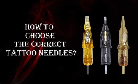 How to Choose the Correct Tattoo Needles? – Tattoo Gizmo
