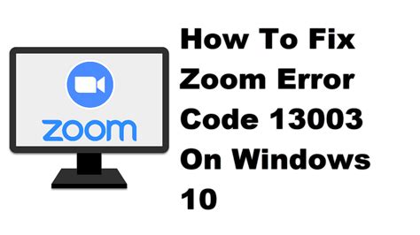 Image result for Zoom Error Code 13215