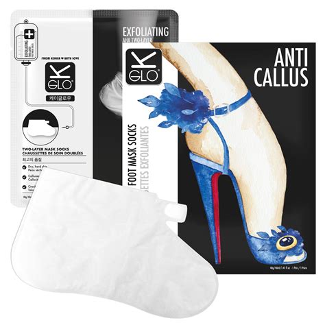 K-GLO® Anti-Callus Peeling Foot Mask Socks - Aqua Skin Care : Aqua Skin ...