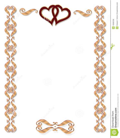 Wedding Invitation Borders Clip Art