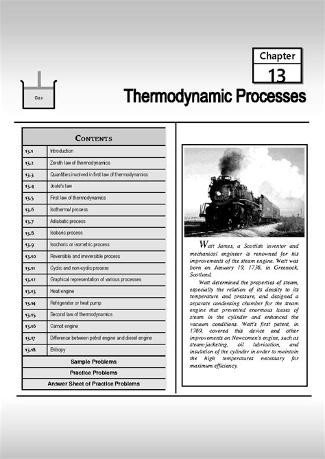 Thermodynamic Processes: Chapter 13 Notes (Thermodynamics) - Studocu