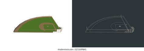 Baseball Field Line Drawing 的图像结果