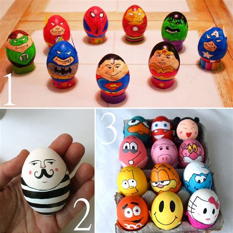Decorated Egg Ideas For Kids