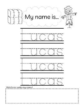 Lucas Tracing Name 的图像结果
