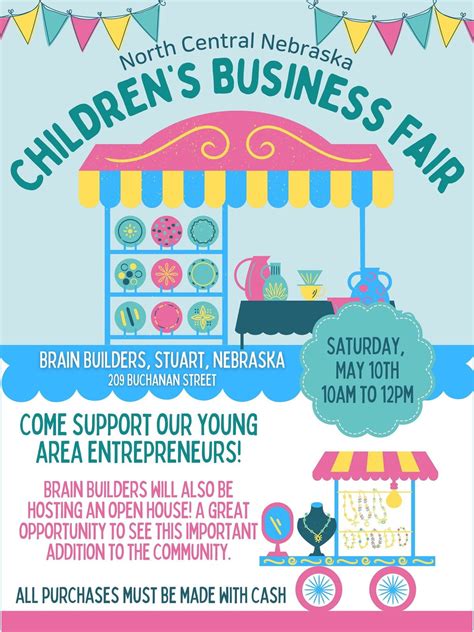 North Central Nebraska Children’s Business Fair, Brain Builders Early ...