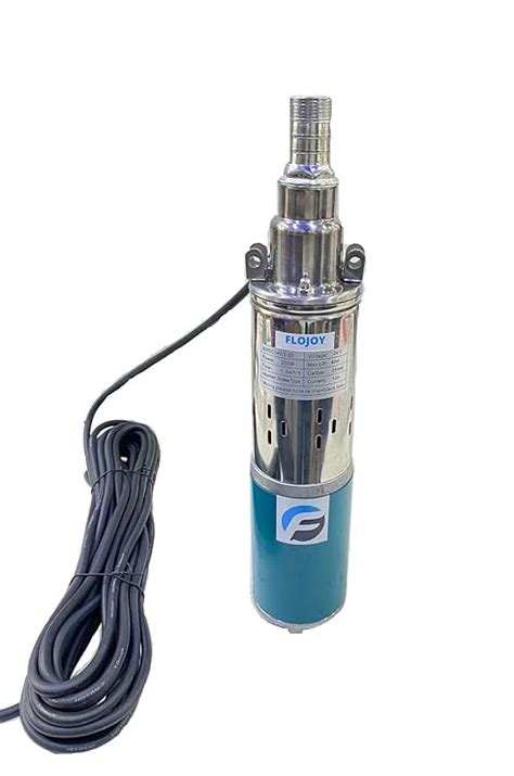 FLOJOY Asian Pumps Solar Submersible Well Pump Dc 24V 250W Screw Pump ...
