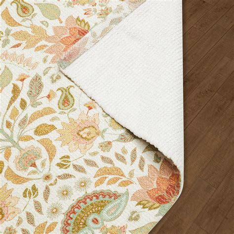 Buy Mariette Cotton Blend Printed Dhurrie - 90x60cm from Home Centre at ...