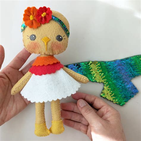 Felt Doll Tutorial 的图像结果