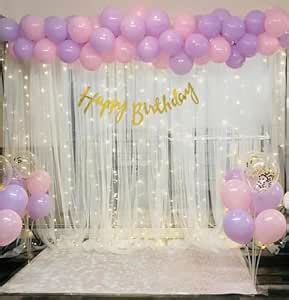 SpecialYou.in Pink & Purple Princess Theme Birthday Decoration Items ...