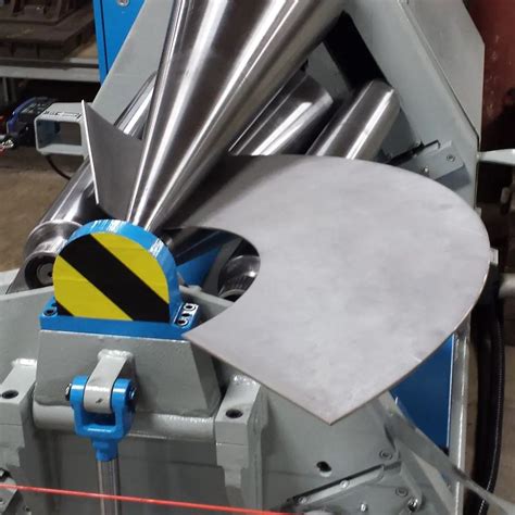 Sheet Metal Cone Rolling Machine Rolling Sheet Metal | G&W