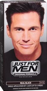 JUST FOR MEN Real Black H-55 , Real Black - Price in India, Buy JUST ...